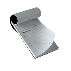 NCR samokopirni blok A5, Ležeči - Lepljen - 210x148mm NCR samokopirni blok A5, Ležeči - Lepljen - 210x148mm