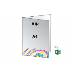 Zloženka - 2 x A4 - V zgib - 210x297mm - Variabilni podatki