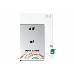 Letaki Standard A5 - 148x210mm - Variabilni podatki