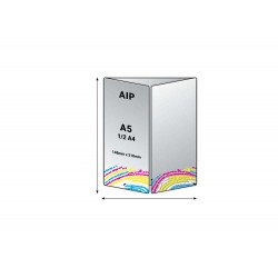 Invitation, Gift Voucher A5 - Gate Fold - 148x210mm