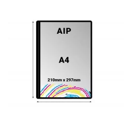 Brošura A4 - Pokončen - Mehka vezava - Rezkano, lepljeno - 210x297mm