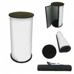 Promocijski pult prenosni - Okrogel - Ø 400x940mm